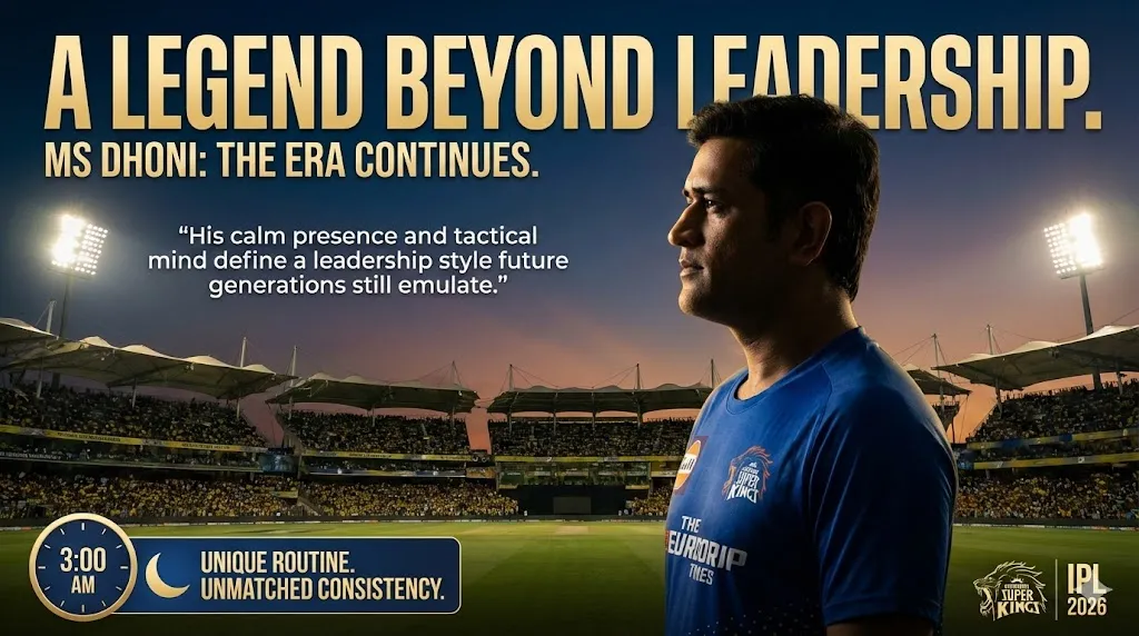 MS Dhoni and the Epic Legacy That Defines World Cricket