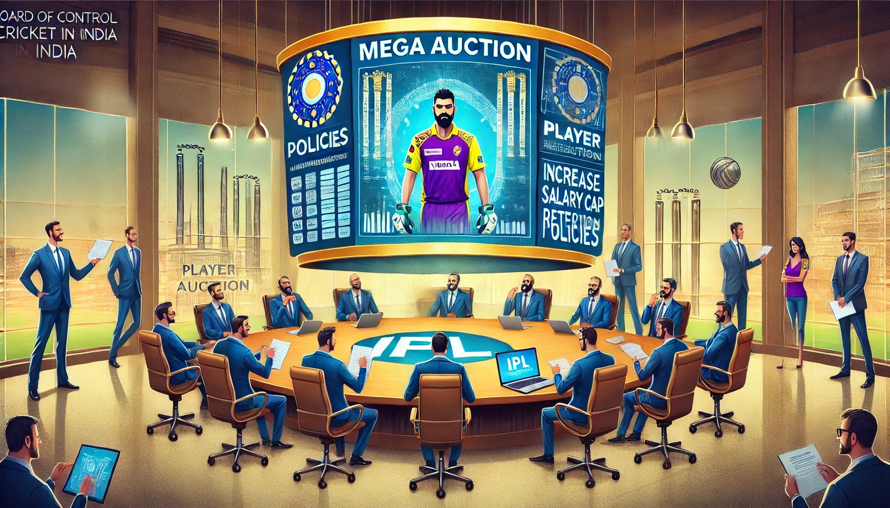IPL Salary Cap Increased by Rs 20 Crore