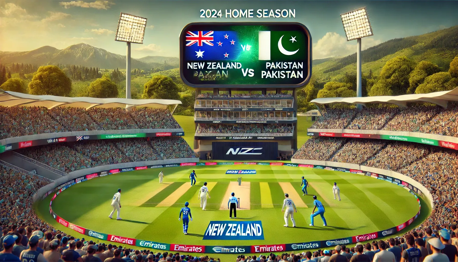 BlackCaps 2024-25: NZ vs Pakistan Clash with IPL