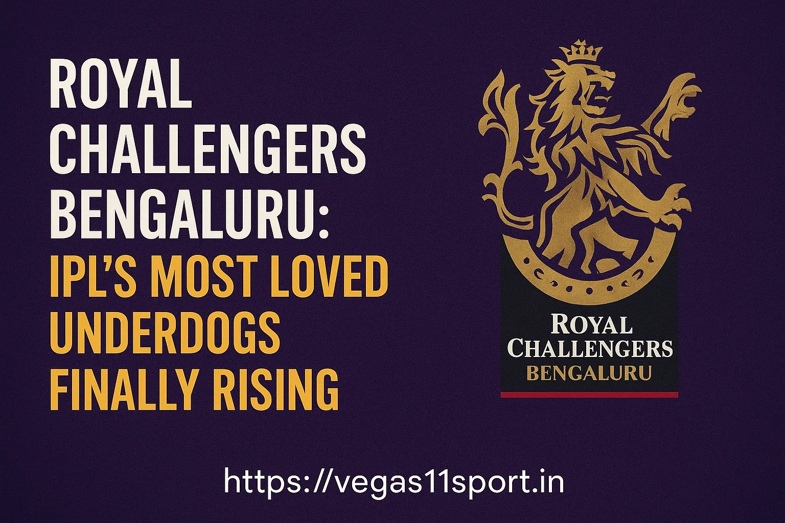 Can RCB Finally Win IPL This Year
