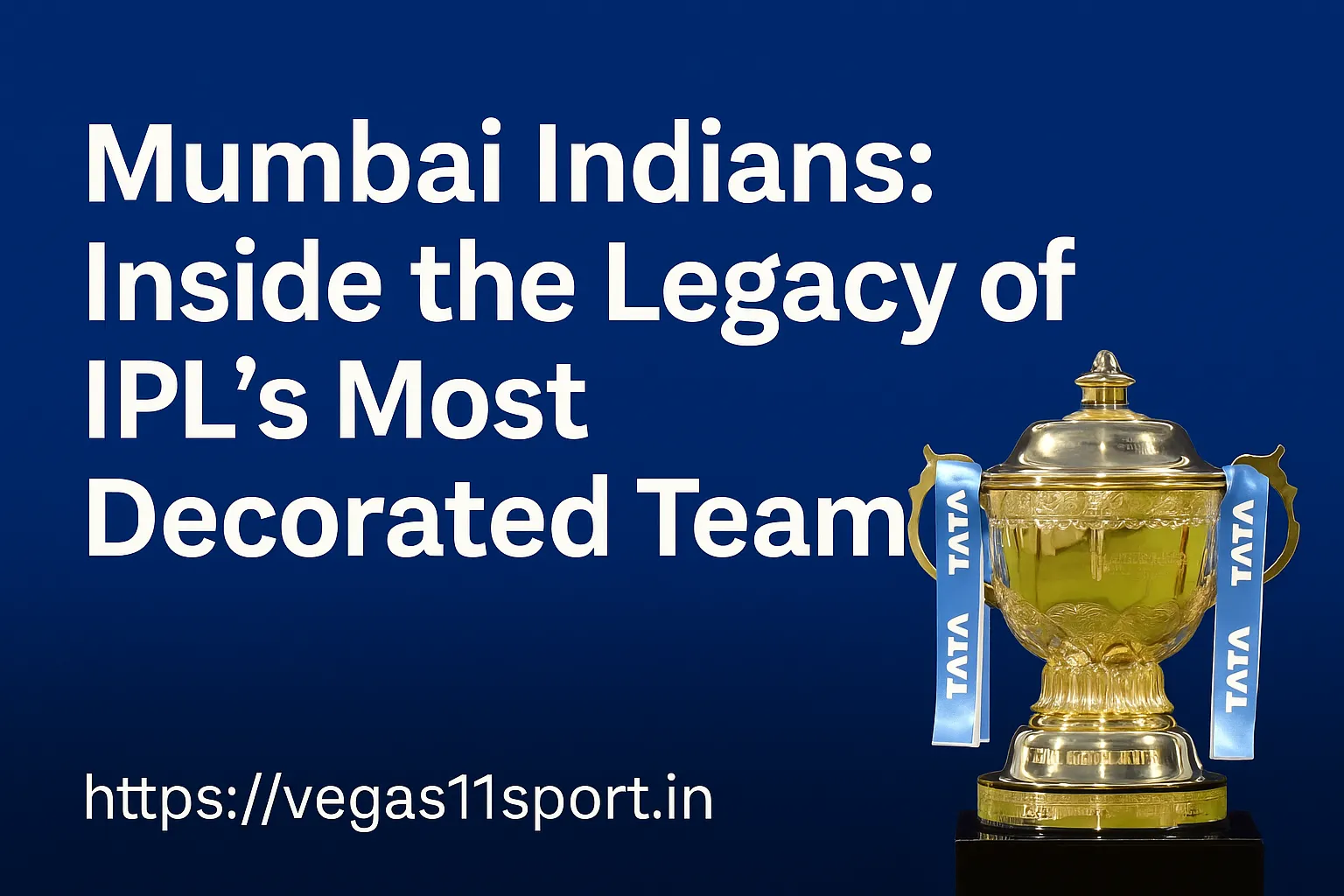 Mumbai Indians The Most Successful IPL Team