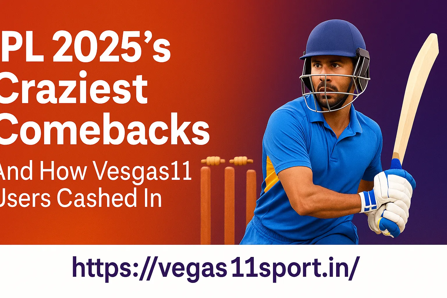 IPL 2025 Comebacks That Made Vesgas11 Rich