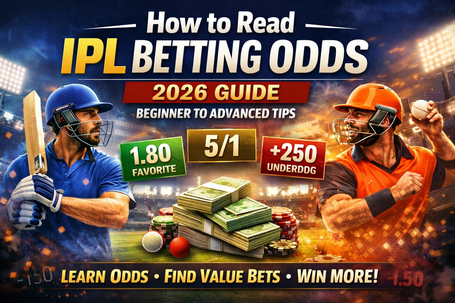 How to Read IPL Betting Odds (2026 Guide): Beginner to Advanced Explained