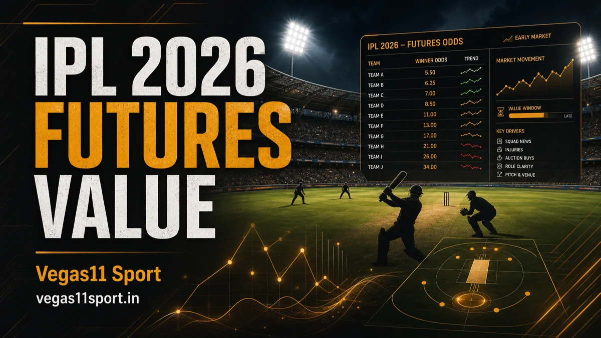 IPL 2026 Futures Betting Guide: Finding Early Value Teams Before Odds Move