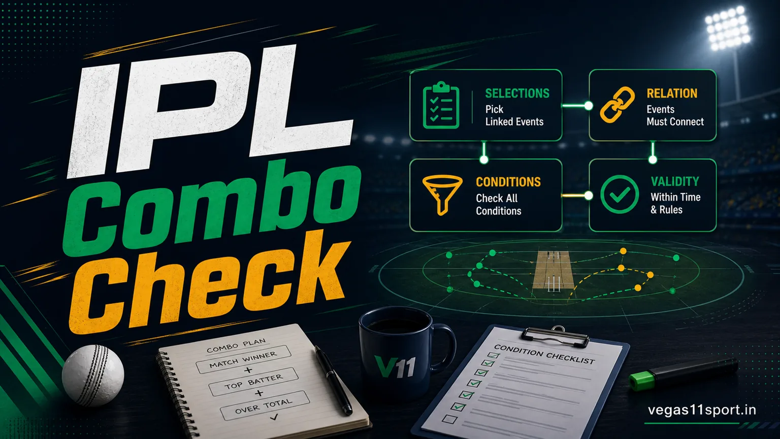 IPL Combo Bets on Vegas11 Sport: Review Every Leg Before You Join