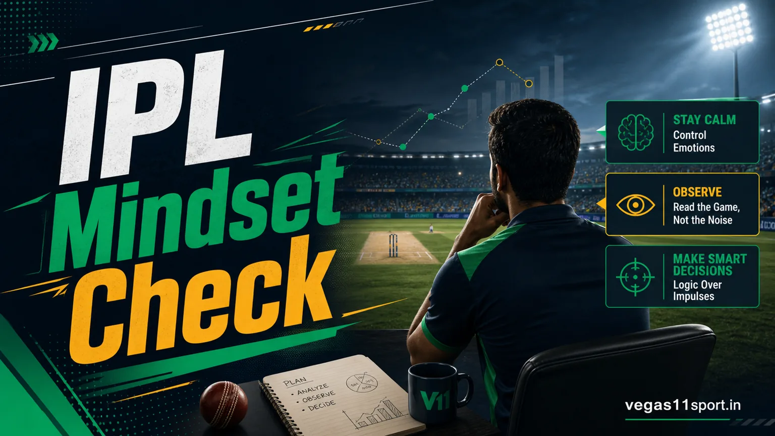 IPL Betting Psychology on Vegas11 Sport: Manage Luck, Wins, and Losses