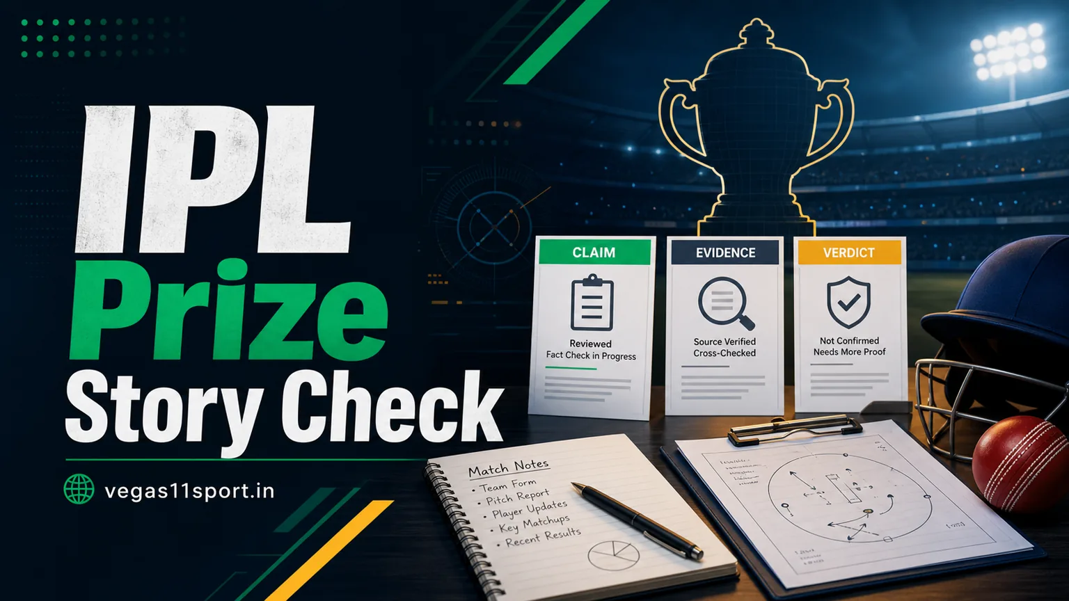 IPL Prize Stories on Vegas11 Sport: Read Claims With Evidence