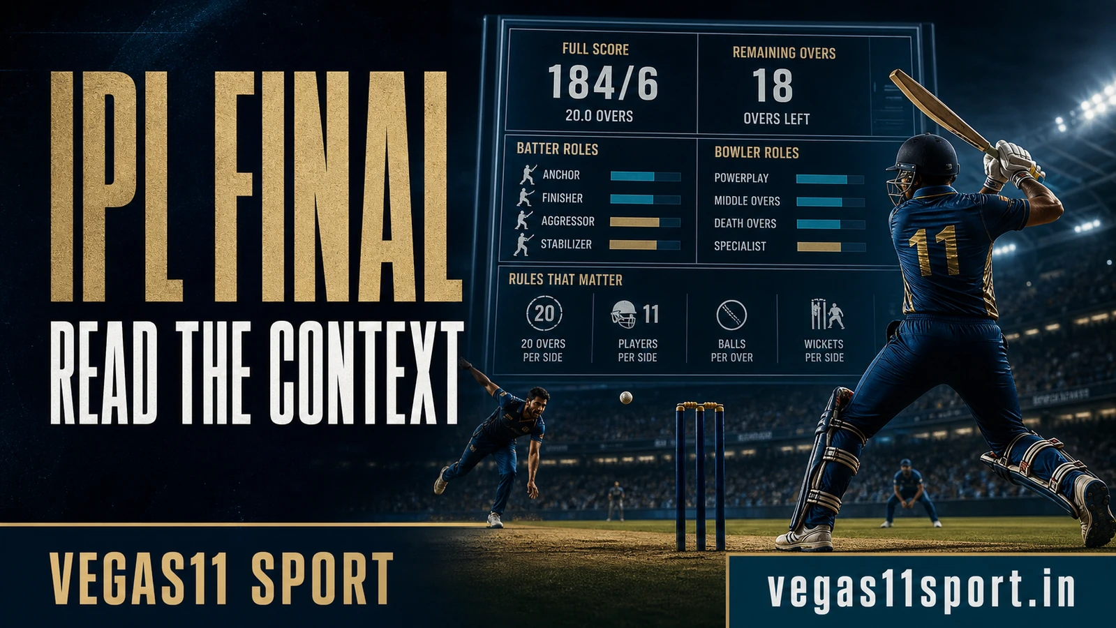 IPL Finals: Read Score, Overs, Roles, And Rules Before The Result Story