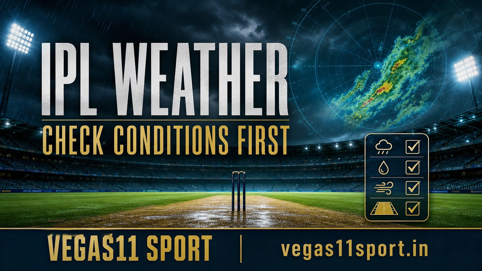 IPL Weather Context: Check Rain, Dew, And Match Rules Before You Decide