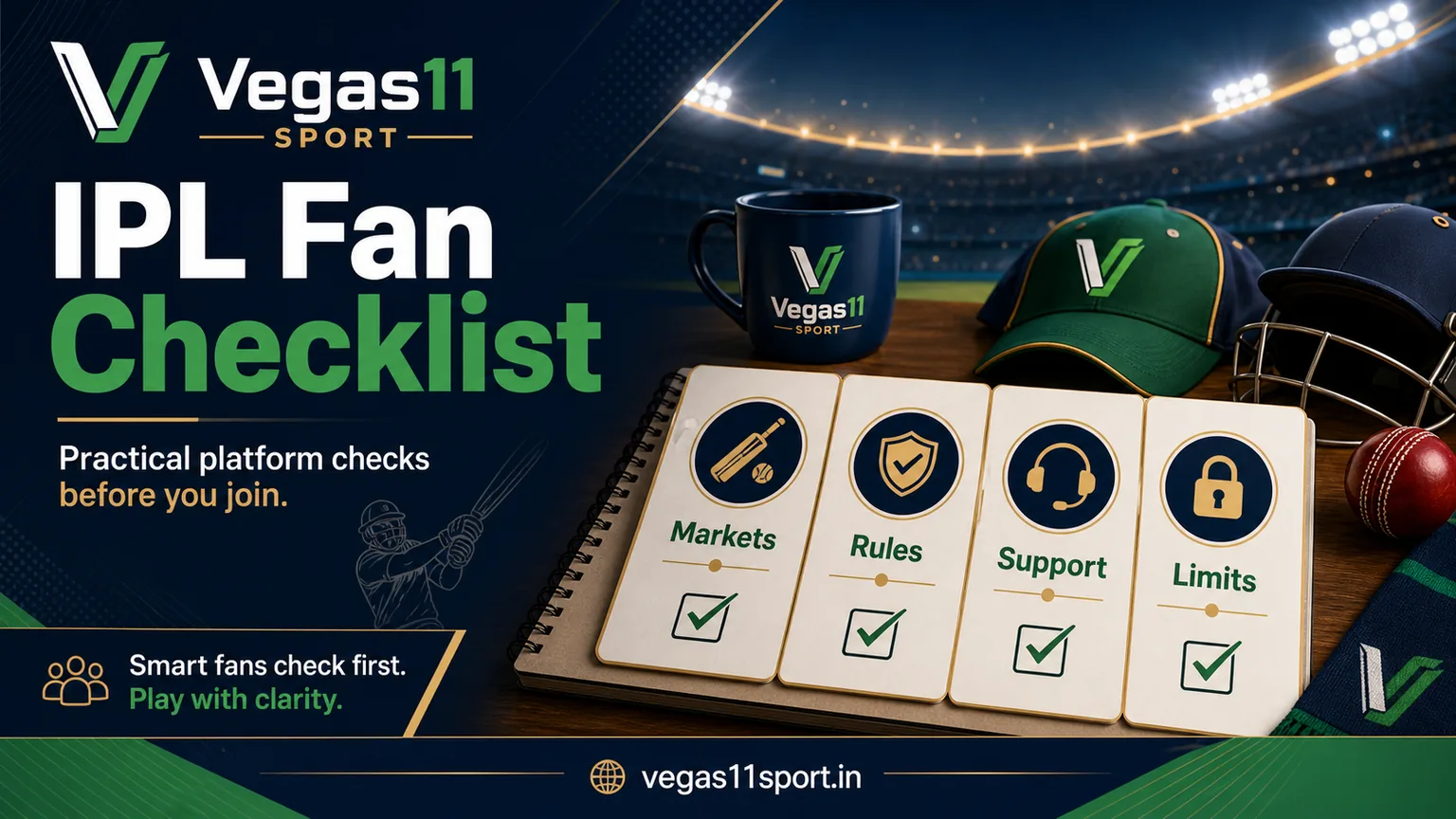Vegas11 Sport For IPL Betting Fans: What To Check Before You Join