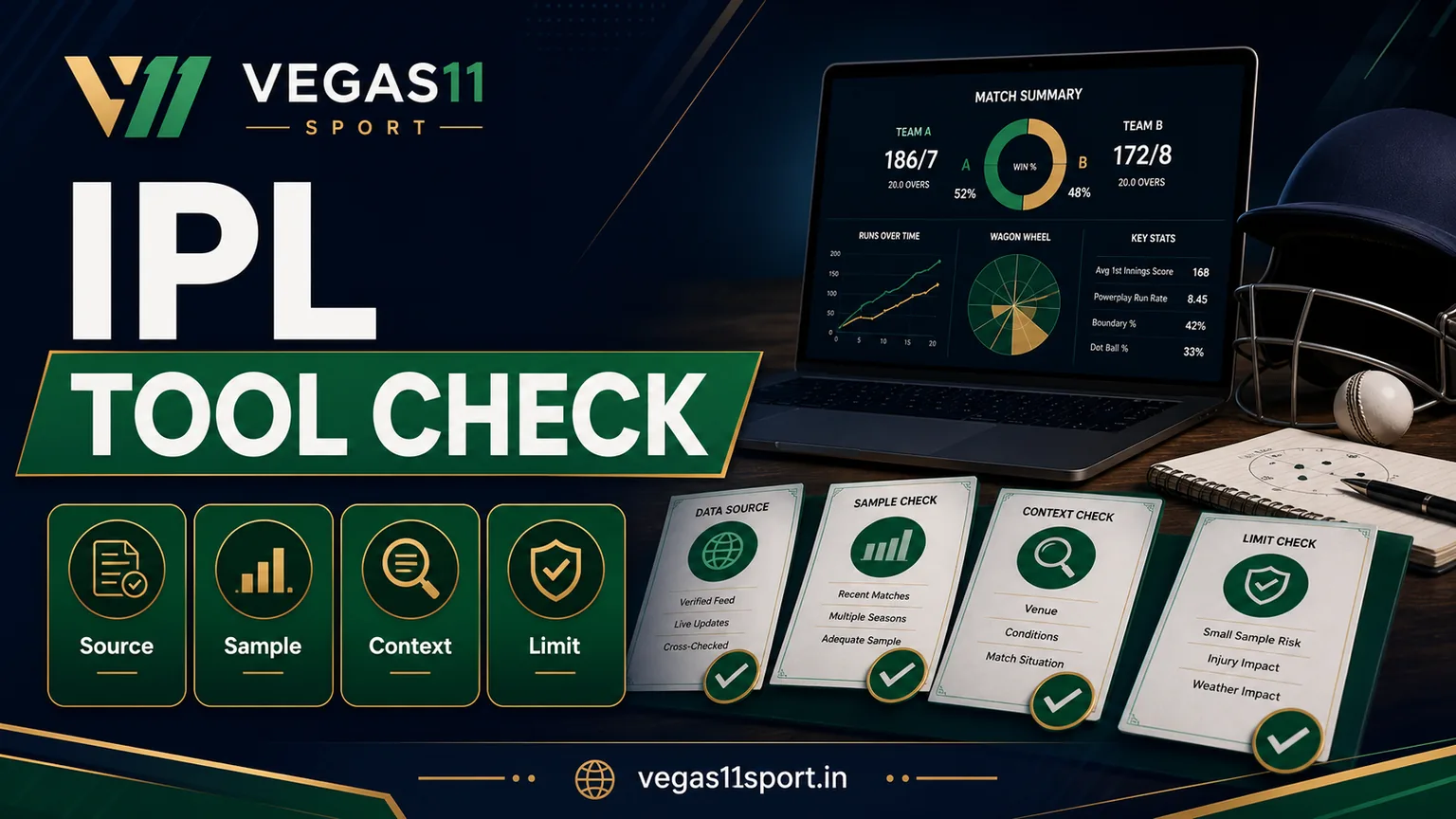 IPL Betting Tools on Vegas11 Sport: Use Data Without Overconfidence