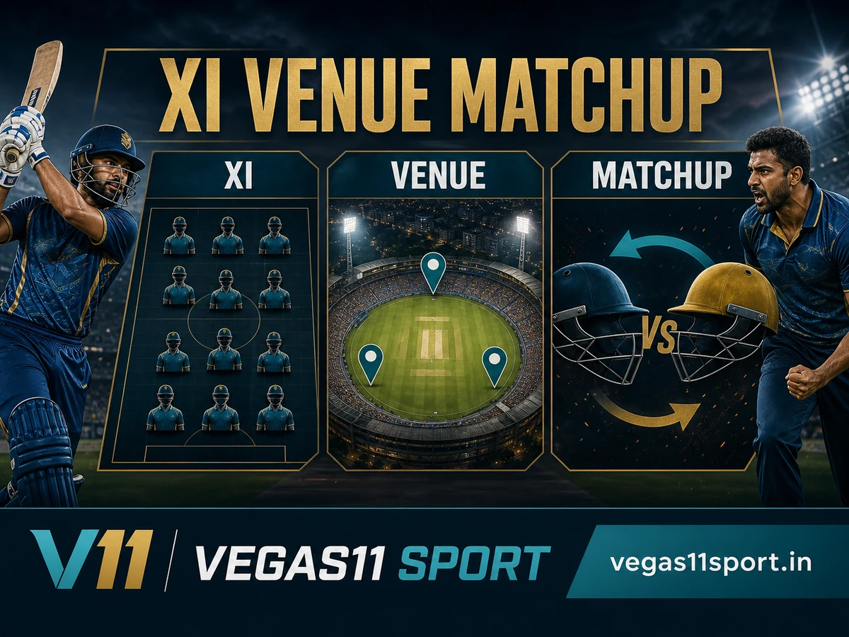 Vegas11 Sport integrated-text illustration for the rules and venue checks.