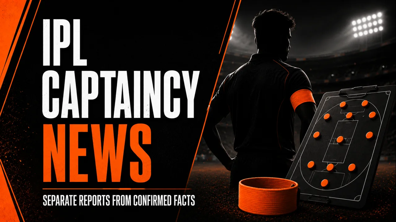 IPL Captaincy News: How to Separate Reports from Confirmed Decisions